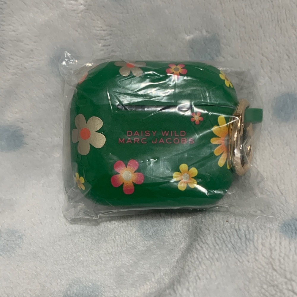 Marc Jacobs Green Floral AirPods Case